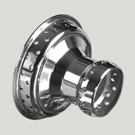 XW456 Chrome Centre - 60 Spoke
